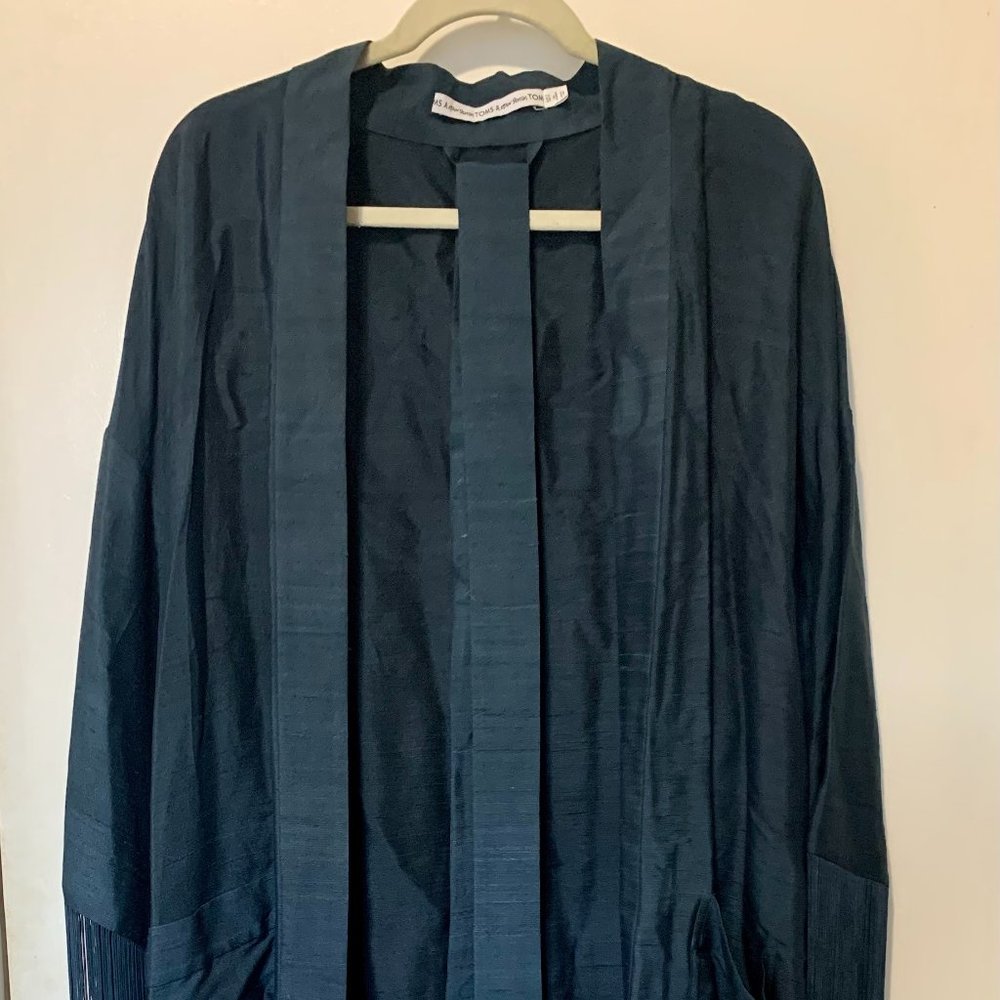 & Other Stories x Toms Silk Bathrobe